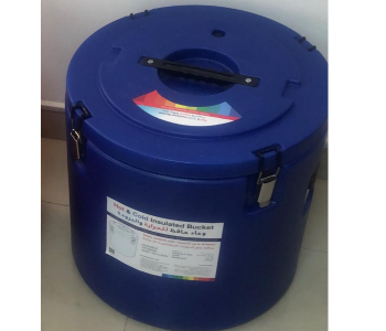 Express Delivery - VT3014 8 Litre Double Layered Stainless Inner Insulation Barrel For Food - Blue - ID 111528