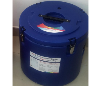 Express Delivery - VT3015 18 Litre Double Layered Stainless Inner Insulation Barrel For Food - Blue - ID 111531