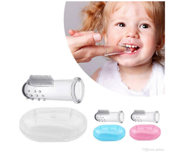 Express Delivery - GTC 22000677 2 Pcs Baby Finger Toothbrush - ID 112124