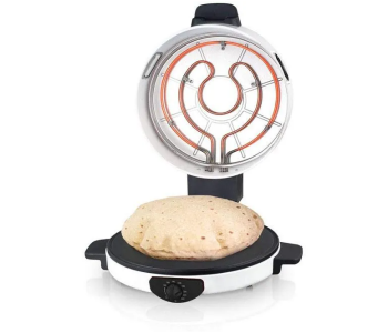 Saachi NL-RM-4979G-WH 1800Watts 30 Cm Roti Tortilla Or Pizza Maker - Black And White in UAE