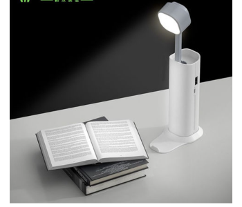 Express Delivery - Folding Rechargeable LED Table Lamp Desk flashlight - White - ID 113133