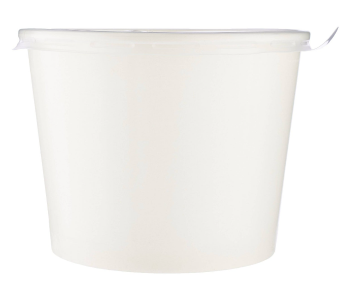 Hotpack HSMPSB750 5 Pieces 750ml Paper Soup Bowl - White in UAE