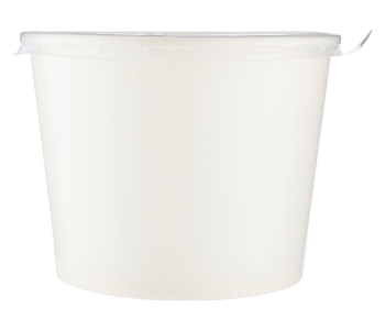 Hotpack HSMPSB400X5 5 Pieces 400ml Paper Soup Bowl - White in UAE
