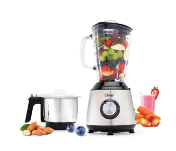 Express Delivery - Clikon CK2622 Hexa Crystal Pro Blender - Black and Silver - ID 113501