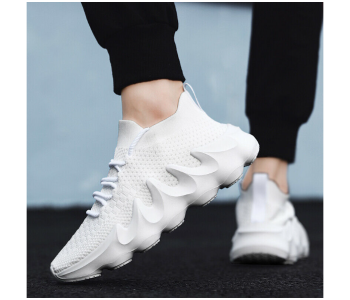 Unisex Sneakers Outdoor Casual EU 39 Sports Shoes - White in KSA