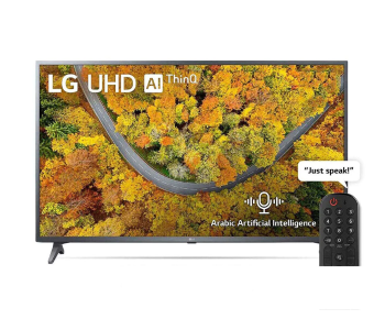 LG 50UP7550PVG UHD 4K TV 50 Inch UP75 Series - Black in UAE