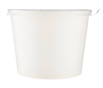 Hotpack HSMPSB250 5 Pieces 250ml Paper Soup Bowl - White in UAE