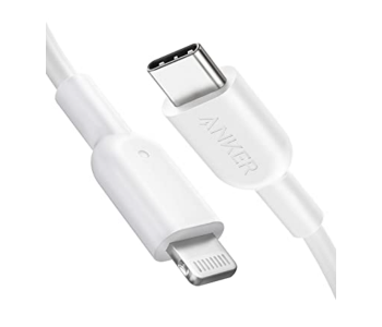 Express Delivery - Anker USB-C to Lightning Cable Powerline III - White - ID 113919