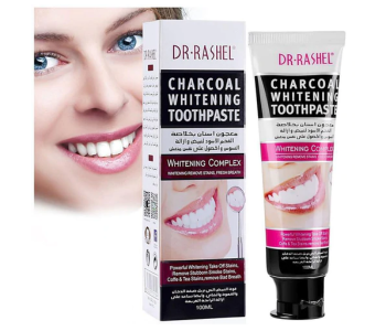 Express Delivery - Dr Rashel DRL-1359 100ml Charcoal Whitening Toothpaste - ID 114129