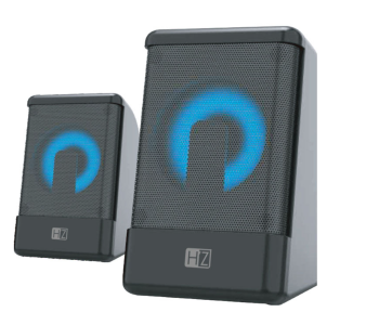 HEATZ ZS50 Mini Speaker - Black Front View - ID 113554