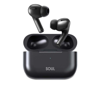Xcell Soul 8 Pro True Wireless Earbuds With Wireless Charging Case - Black in UAE