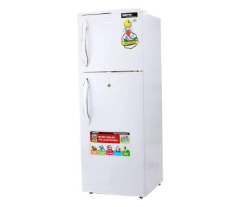 Geepas GRF2809WXN Double Door Refrigerator - White in KSA