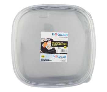Hotpack HSMSC36B 5 Pieces Black Sushi Container Base With Lid in UAE