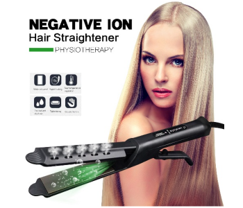 Generic PH-686 Straight Perm Duai Volume Electric Anion Hair Stick - Black in OMAN