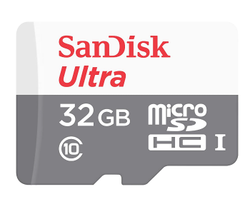 Express Delivery - SanDisk SDSQUNS-032G-GN3MN 32GB 80MB/s UHS-I Class 10 microSDHC Card - ID 113869