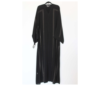 Express Delivery - Clothinal CL00114 Stylish Abaya For Women - Black - ID 113344