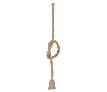 Express Delivery - 1 Piece Ceiling Lamp Hemp Rope Pendant for Home Decor - Beige - ID 114544