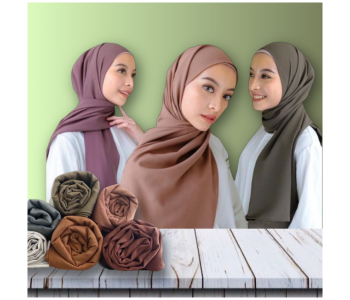 Pack Of 3 Feme Womens Hijab Scarf Collection in KSA