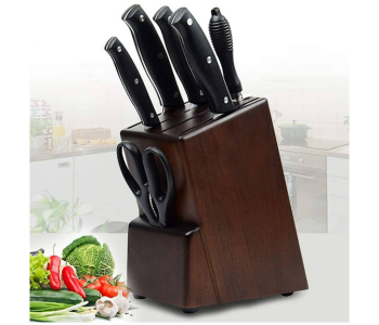 Express Delivery - GTC Waterproof Plastic Kitchen Knife Holder - Brown - ID 114794