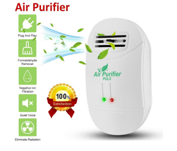 Express Delivery - GTC Portable Mini Air Purifier - White - ID 114742