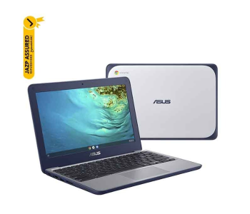 Asus Chromebook C202SA-YS02 11.6 Inch Ruggedized Intel Celeron 4GB 16GB EMMC WiFi Chrome Operating System - Silver -REFURBISHED in UAE