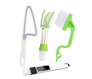 Express Delivery - GTC 2 In 1 Window or Sliding Door Track Cleaning Brush - Green - ID 114640