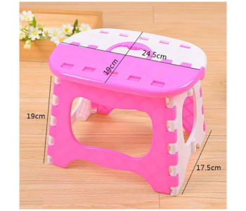 Express Delivery - GTC Lightweight Non Slip Foldable Step Stool - Pink - ID 114650