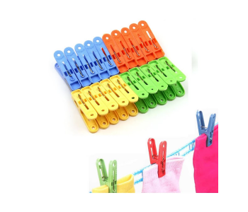 Express Delivery - GTC 20 Pieces Plastic Clothes Pins - ID 114748