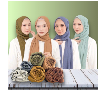Pack Of 4 Feme Womens Hijab Scarf Collection in KSA