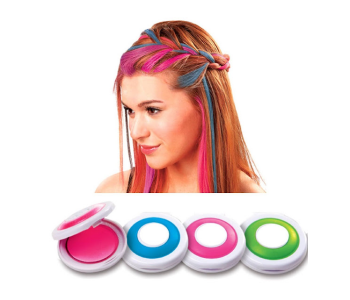 Express Delivery - GTC Non-Toxic Temporary Hair Chalks Set Of 4 Colors - ID 114726