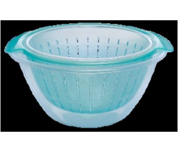 All Time 408965-20 Colander And 400ml Mixing Bowl - Blue in KSA