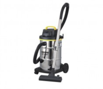 Express Delivery - Geepas GVC19012 Wet and Dry Stainless Steel Vacuum Cleaner - Black and Silver - ID 116934