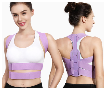 RMN Combo Of 3 Pieces Adjustable Postural Correction Strap For Back Large/XL For Women in KSA