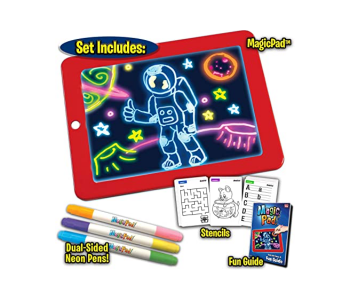 Express Delivery - Generic Magic Pad Light Up Write LED Board, Learning Tablet Colorful Effects - ID 116078