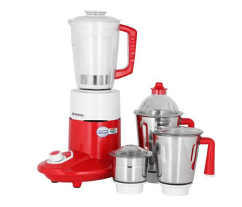 Krypton KNB6189 750 Watts 3-in-1 Mixer Grinder - White And Red in KSA
