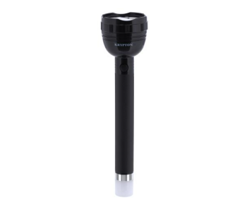 Krypton KNFL5163 1200mAh Rechargeable LED Torch - Black in UAE