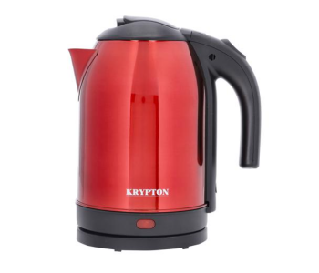 Krypton KNK5272 1.8 Litre 1500 Watts Stainless Steel Water Kettle - Red And Black in KSA
