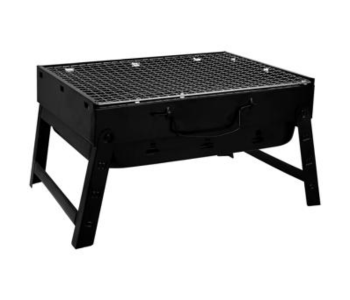 Express Delivery - Royalford RF10358 Barbeque Stand With Grill - Black - ID 116807