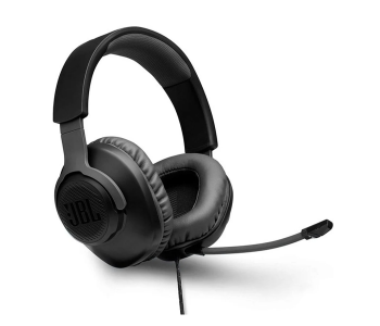 Express Delivery - JBL QUANTUM100 Wired Over Ear Headphones - Black - ID 116785