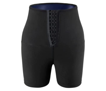 Sweat Shapewear Shorts Pants For Women - Black in OMAN