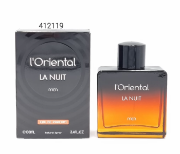 L Orientale 412119 100ml La Nuit Ea De Parfum Natural Spray For Men in UAE