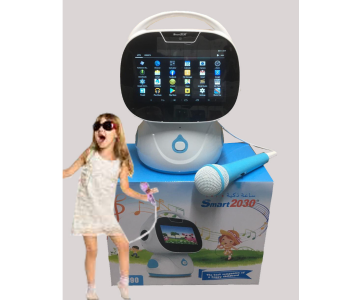 Express Delivery - Smart 2030 B90 Kids Smart Robot 7 Inch Learning Tablet - White and Blue - ID 117148