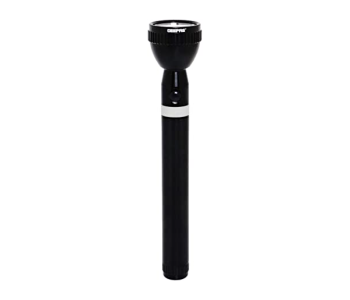 Geepas GFL3854 227mm Rechargeable LED Flashlight - Black in KSA