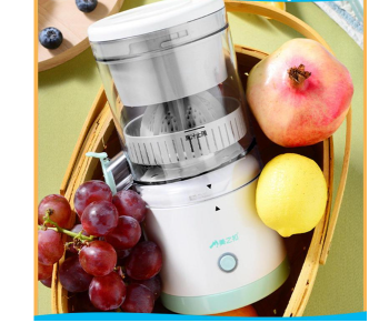 Galaxy Ocean USB Rechargeable Electric Juicer Blender - White in KSA