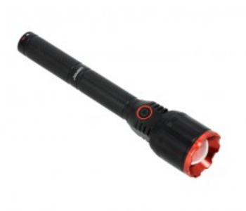 Express Delivery - Geepas GFL51050 6000 mAh Rechargeable Led Flashlight - Black - ID 116884