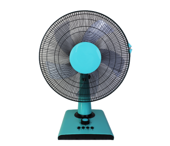 Express Delivery - Clikon CK2033 45Watts Haize 16 Inch Table Fan - Blue and Black - ID 117079