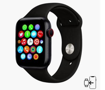 Express Delivery - Watch 7 Pro Bluetooth Smart Watch - Black - ID 96126