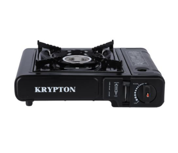 Krypton KNGC6338 Portable Gas Stove - Black in KSA