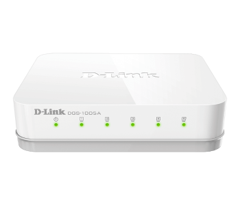 Express Delivery - D Link DGS-1005A 5-Port Gigabit Unmanaged Desktop Switch - White - ID 115806