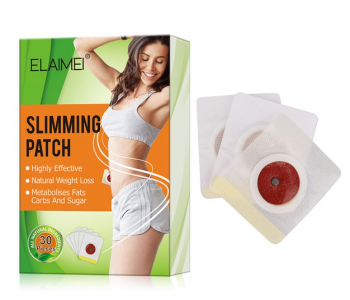 Slimming Patch Weight Loss Sticker Abdominal Fat Burning Patch For Beer Belly Buckets Waist 50 Pieces in UAE